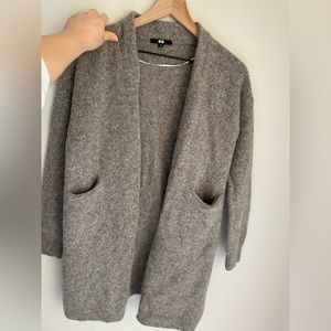 Uniqlo 100% Wool Cardigan